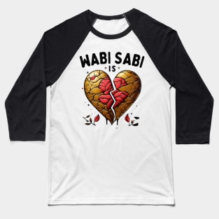 Wabi sabi+Kintsugi is love Baseball T-Shirt